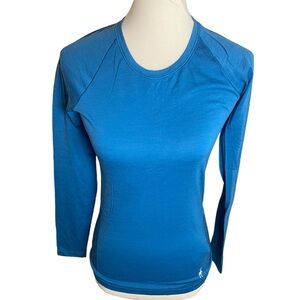Smartwool Women's Long Sleeve Tee - Blue
